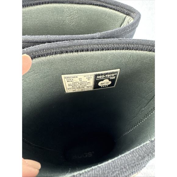 Bogs Men's Rancher Winter Snow Boot, Black, US 10 - Picture 8 of 13